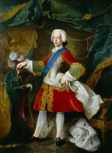 Blanchet, Louis-Gabriel Portrait of Charles Edward Stuart Sweden oil painting art